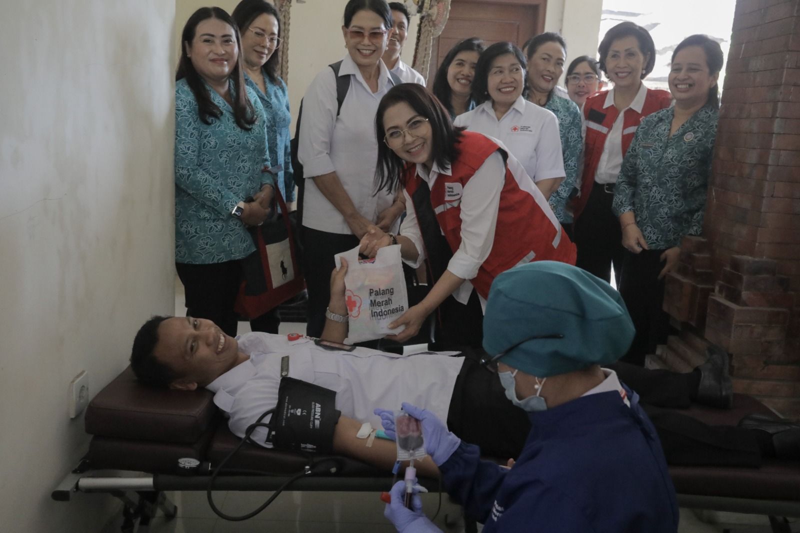 podiumnews.com-Safari Kesehatan dan Pelayanan Sosial di Desa Baha Badung